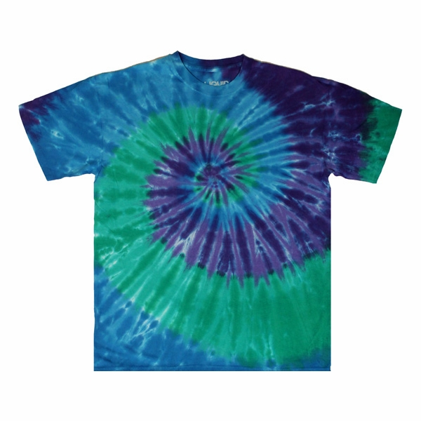 Blue Green Purple Swirl Shirt