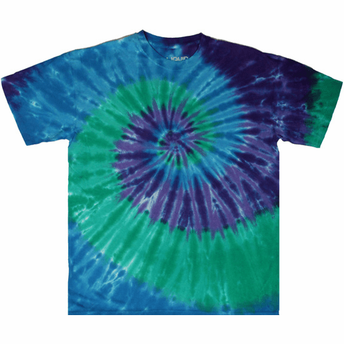 Blue Green Purple Swirl Shirt