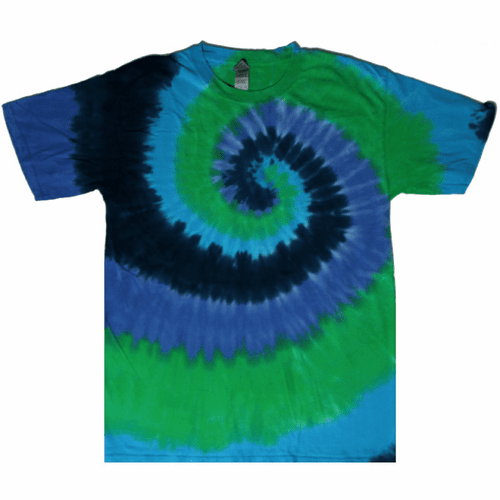 Blue Green Swirl Shirt