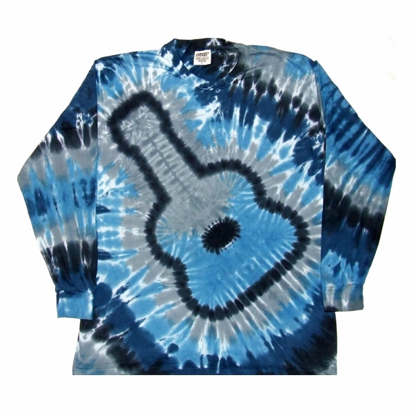 Blue Guitar T-Shirt - Long Sleeve