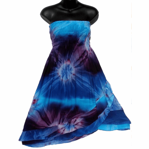 Blue Purple Convertible Skirts