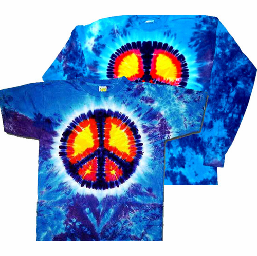 Blue Purple Peace T-Shirt - Youth