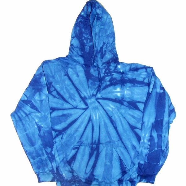 Blue Spiral Hoodie - Youth