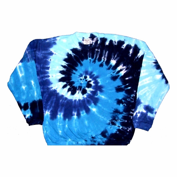 Blue Spiral Sweatshirt - Youth