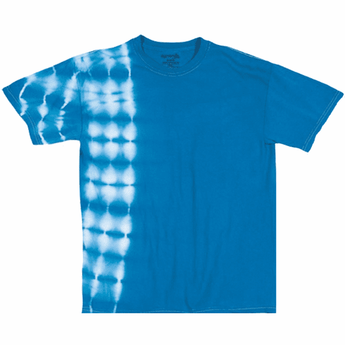 Blue X-Ray Tie Dye Shirt