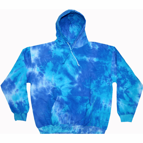 Blues Crinkle Hoodie