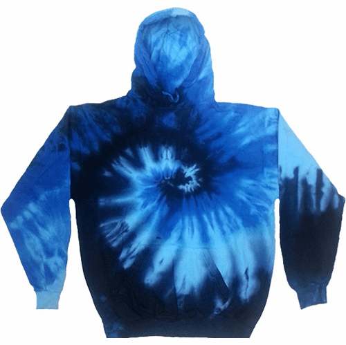 Blues Swirl Pullover Hoodie