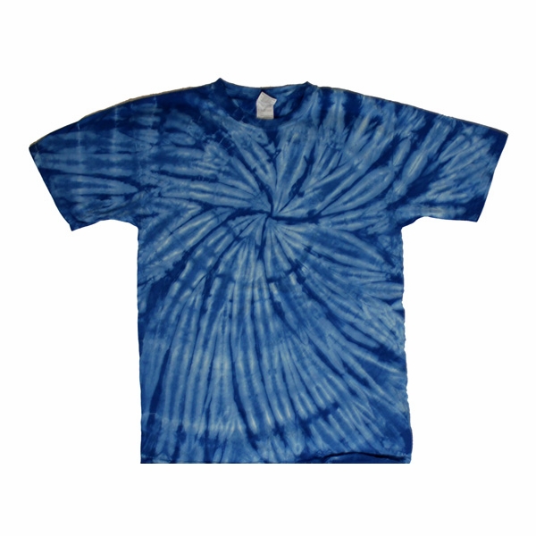 Bright Blue Spiral Shirt