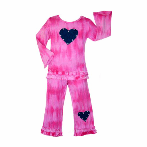 Bubble Gum Long Sleeve Girls Outfit