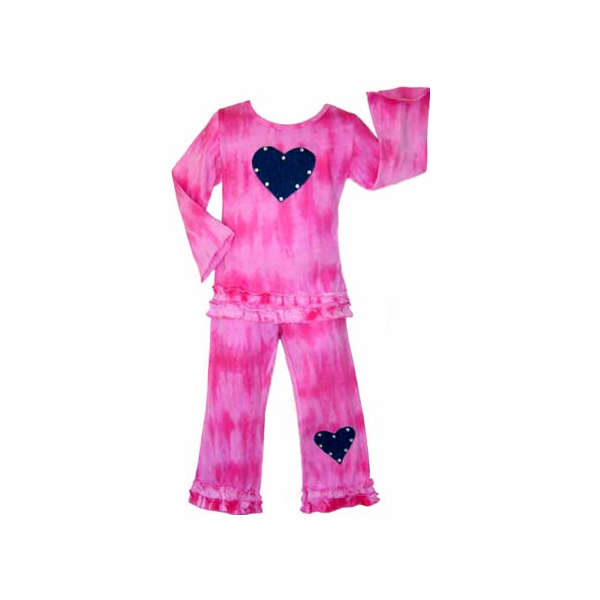 Bubble Gum Long Sleeve Girls Outfit