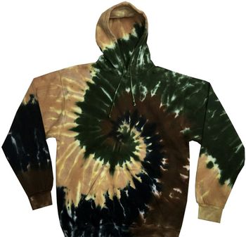 Camo Tie Dye Hoodie