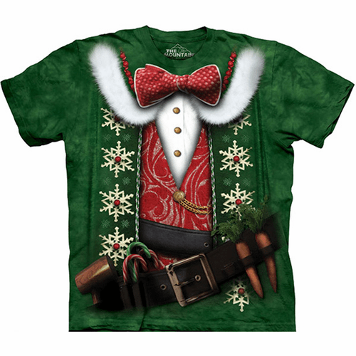 Christmas Elf Tie Dye Shirt