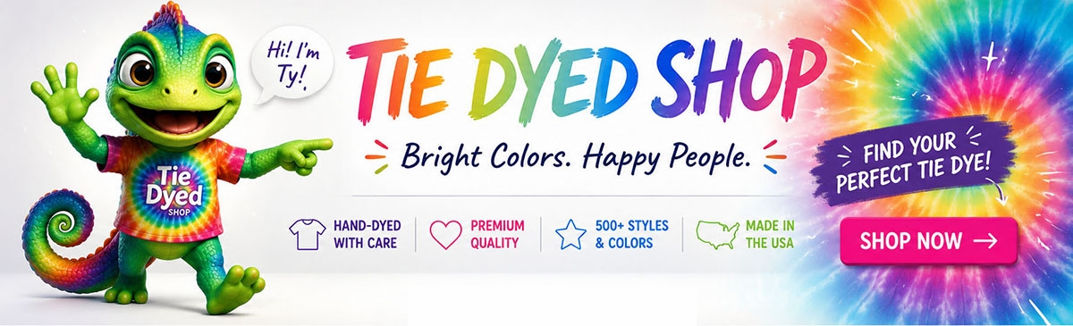 Tie Dyed Shop | Authentic Tie Dye Clothing
