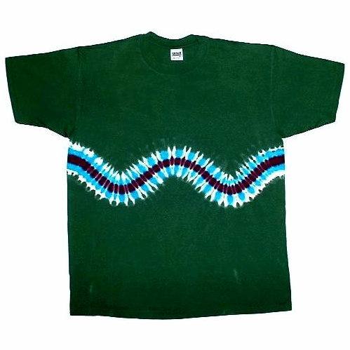 Curved Horizontal Stripe on Forest