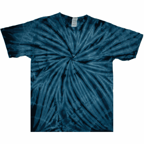 Dark Blue Spiral Shirt