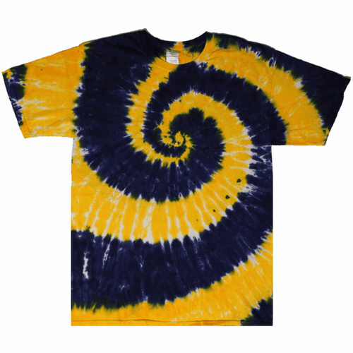 Dark Purple and Gold Spiral