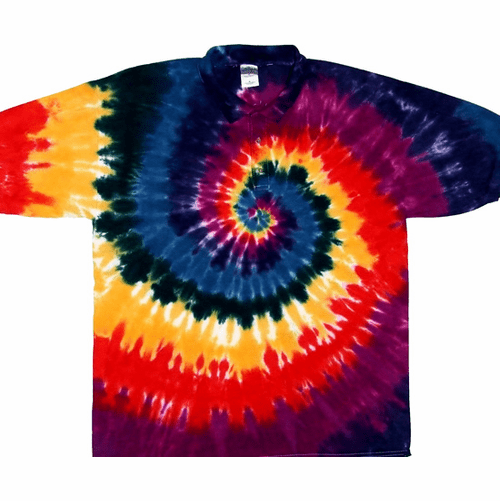 Dark Rainbow Polo Shirt