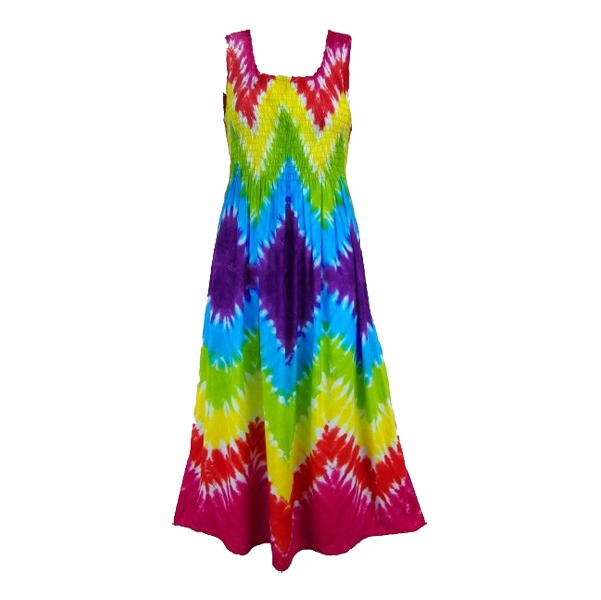 Diamond Rainbow Tank Dress