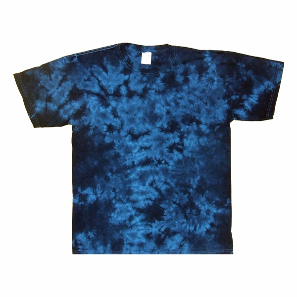 Electric Blue Crinkle T Shirt