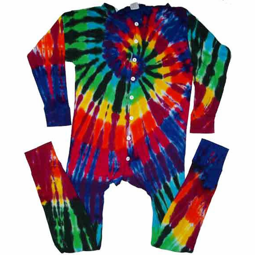 Extreme Rainbow Union Suit