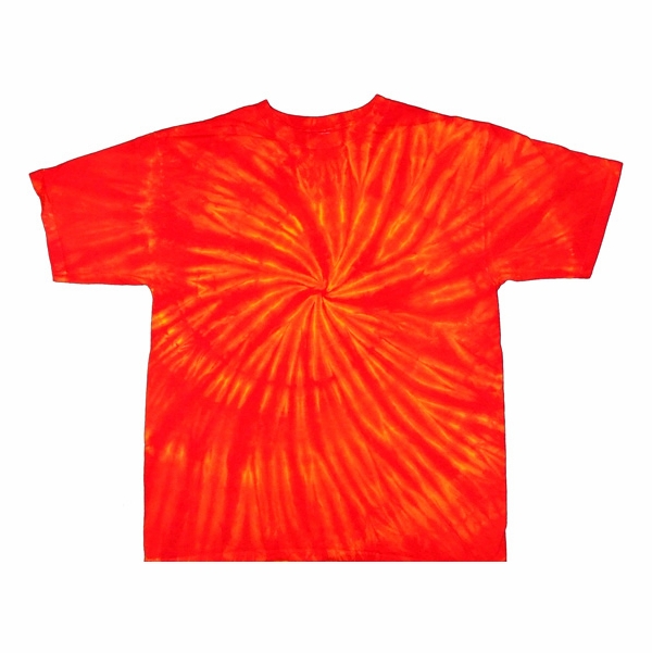 Fire Spiral Tie Dye Shirt
