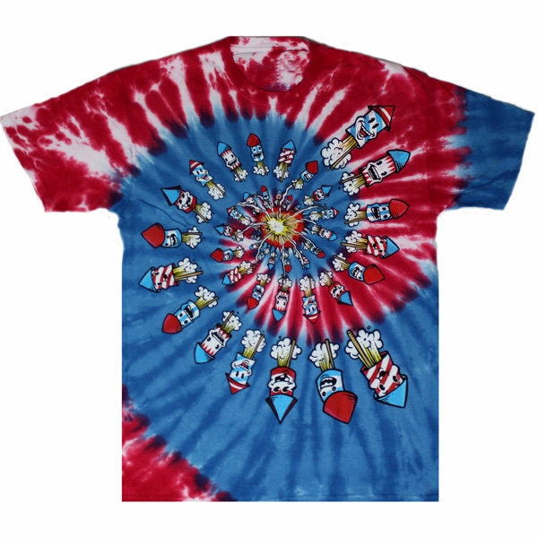 Fireworks Spiral Shirt