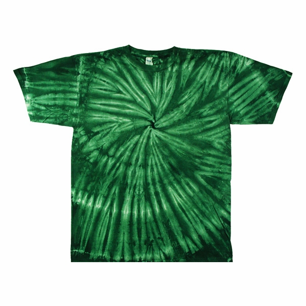 Forest Green Spiral T Shirt