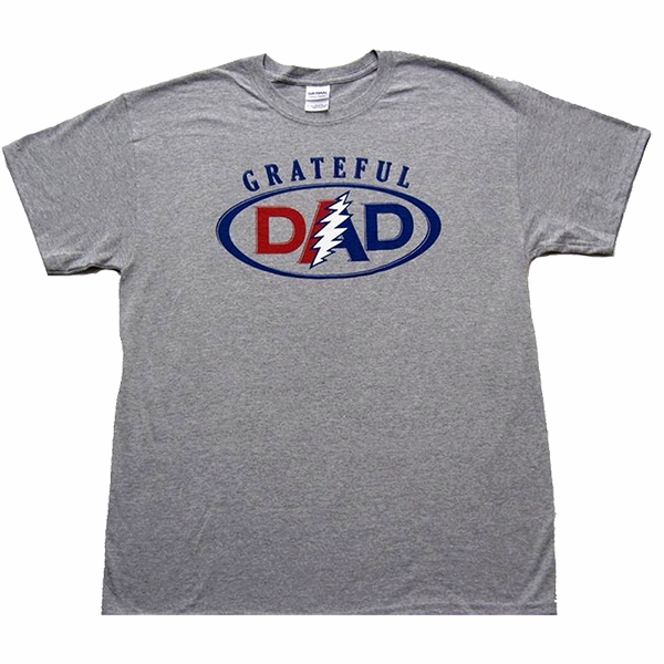 Grateful Dad Shirt - Gray