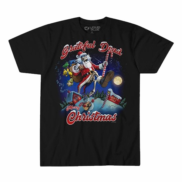 Grateful Dead Santa Shirt