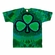 Green Crinkle Shamrock Shirt