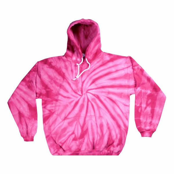 Hot Pink Hoodie - Spiral