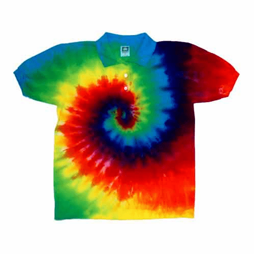 Ladies Sport Shirt - Rainbow Spiral