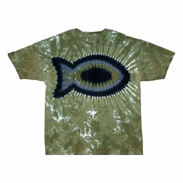 Metal Christian Fish Sign Shirt