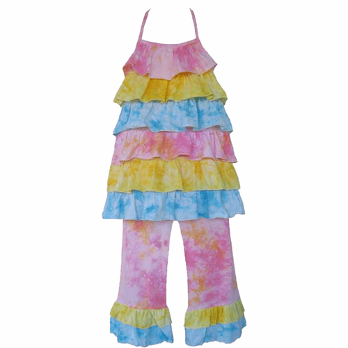 Multi-Color Rhumba Outfit