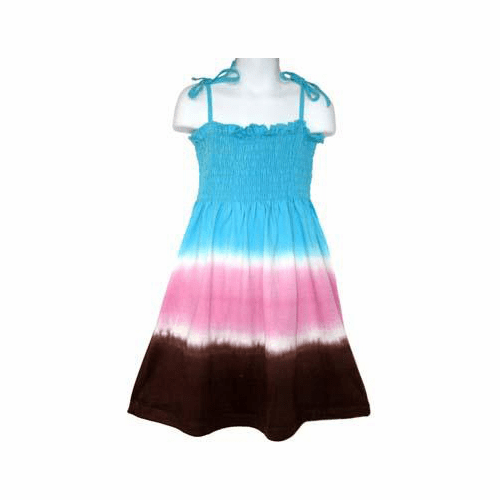 Multi-Color Smocked Sun Dress