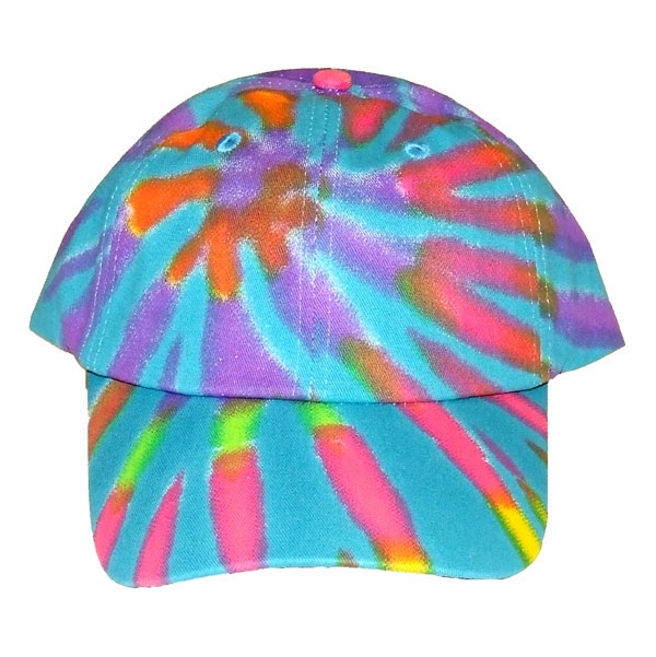 Multi-Twist Tie Dye Cap
