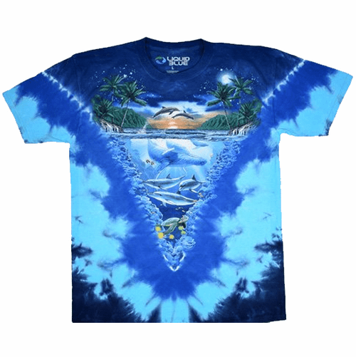 Night Time Dive Tie Dye Shirt
