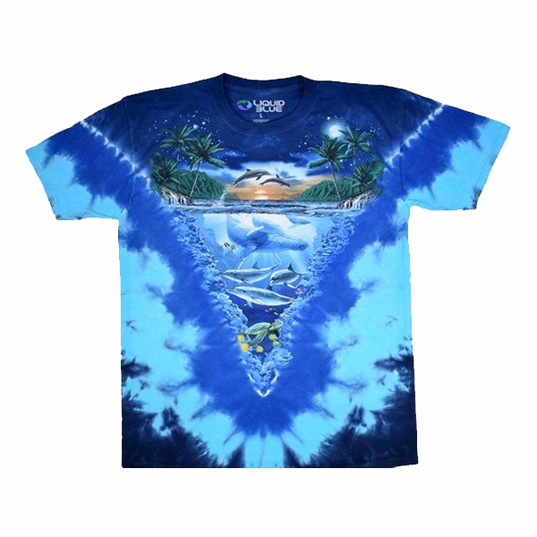 Night Time Dive Tie Dye Shirt