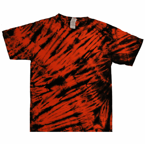 Orange and Black Tiger Stripe