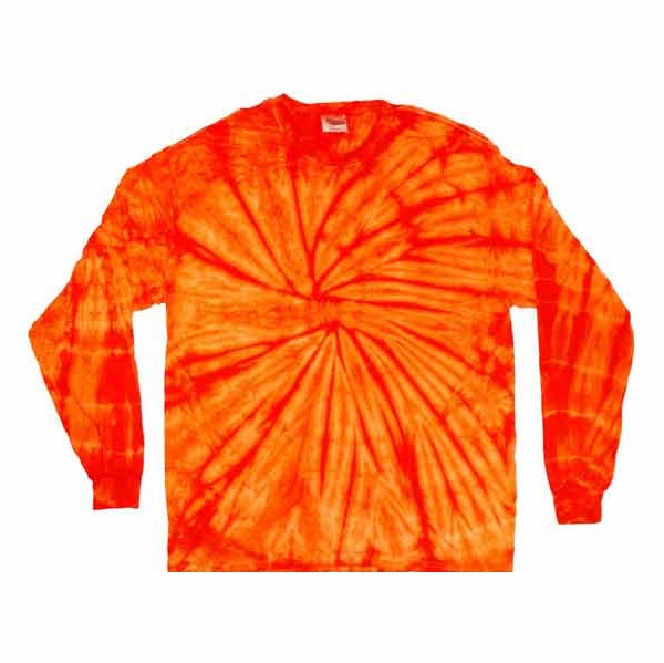 Orange Spiral Budget T Shirt