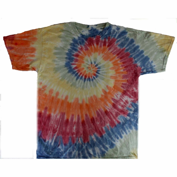 Pastel Earth Spiral Shirt