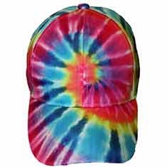 Pastel Tie Dye Cap 