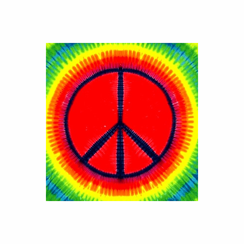 Peace Sign Tapestry
