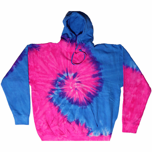 Pink and Blue Hoodie