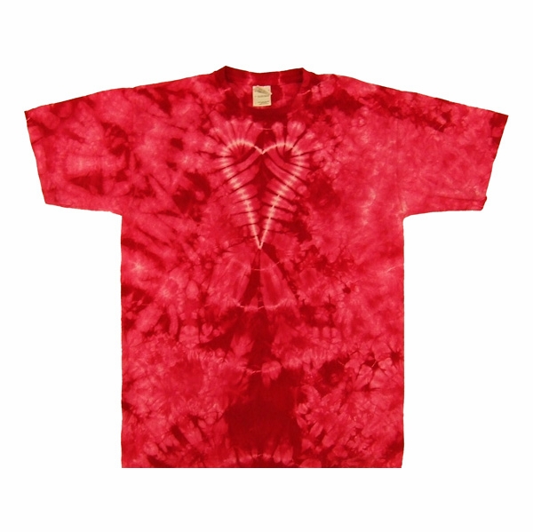 Pink Crinkle Heart Shirt