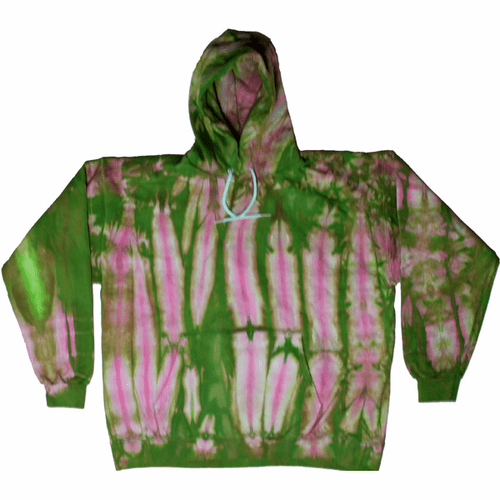 Pink Green Hoodie