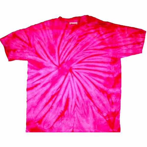 Pink Spiral Budget T Shirt