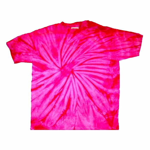 Pink Spiral Budget T Shirt