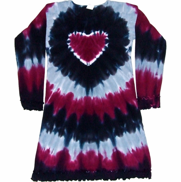 Prairie Wine Heart  Dress 