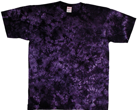 black tie dye shirt